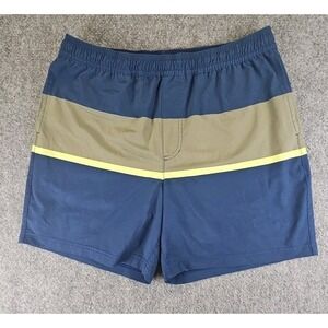 Chubbies The Swamp Monsters Mens L Compression Lined Athlounge Shorts 5.5" 1424